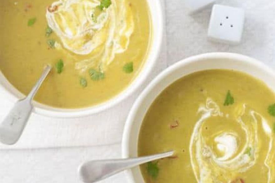 Spiced root vegetable soup