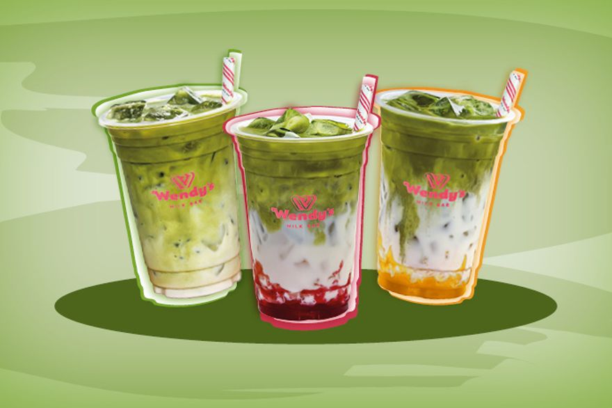 The magic of Matcha is now available at Wendy's Milk Bar