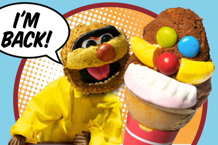 HE'S BACK! For a limited time only
