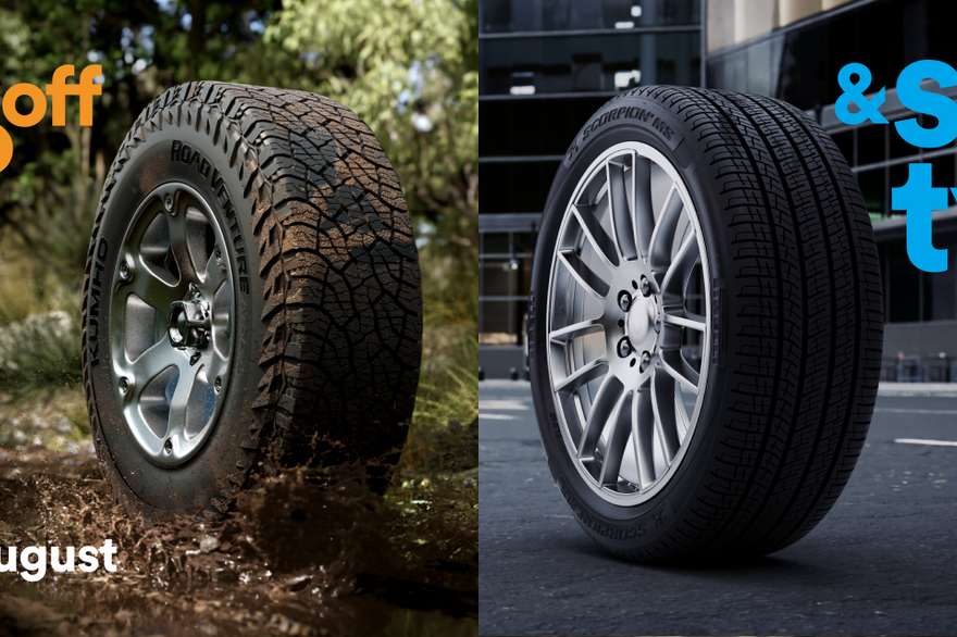 30% off SUV and 4x4 Tyre Sale